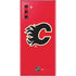 NHL Calgary Flames Solid Background Galaxy Note 10 Skin