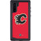 NHL Calgary Flames Solid Background Galaxy Note 10 Waterproof Case