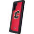 NHL Calgary Flames Solid Background Galaxy Note 10 Waterproof Case