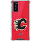 NHL Calgary Flames Solid Background Galaxy Note20 5G Clear Case