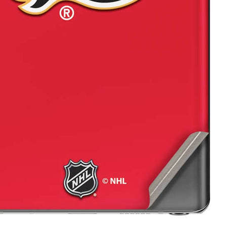 NHL Calgary Flames Solid Background Galaxy Note20 5G Skin