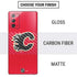 NHL Calgary Flames Solid Background Galaxy Note20 5G Skin