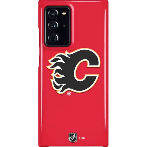 NHL Calgary Flames Solid Background Galaxy Note20 Ultra 5G Lite Case