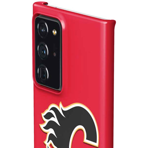 NHL Calgary Flames Solid Background Galaxy Note20 Ultra 5G Lite Case