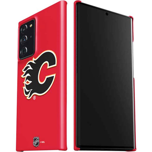 NHL Calgary Flames Solid Background Galaxy Note20 Ultra 5G Lite Case