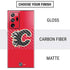 NHL Calgary Flames Solid Background Galaxy Note20 Ultra 5G Skin