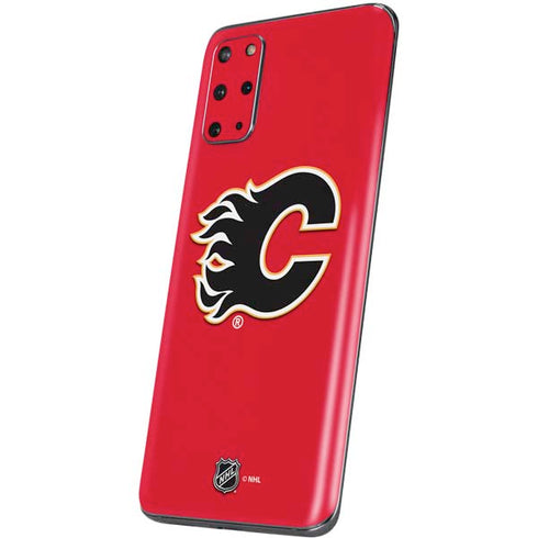NHL Calgary Flames Solid Background Galaxy S20 Plus Skin