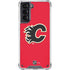 NHL Calgary Flames Solid Background Galaxy S21 5G Clear Case