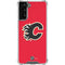 NHL Calgary Flames Solid Background Galaxy S21 FE Clear Case