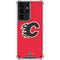 NHL Calgary Flames Solid Background Galaxy S21 Ultra 5G Clear Case