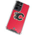 NHL Calgary Flames Solid Background Galaxy S21 Ultra 5G Clear Case