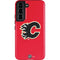NHL Calgary Flames Solid Background Galaxy S22 Pro Case
