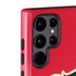NHL Calgary Flames Solid Background Galaxy S22 Ultra Pro Case