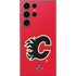 NHL Calgary Flames Solid Background Galaxy S23 Ultra Skin
