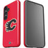 NHL Calgary Flames Solid Background Galaxy S24 Plus Impact Case