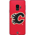 NHL Calgary Flames Solid Background Galaxy S9 Skin