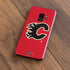 NHL Calgary Flames Solid Background Galaxy S9 Skin