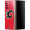 NHL Calgary Flames Solid Background Galaxy Z Fold2 5G Skin