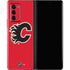 NHL Calgary Flames Solid Background Galaxy Z Fold2 5G Skin
