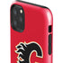 NHL Calgary Flames Solid Background iPhone 11 Pro Max Impact Case