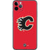 NHL Calgary Flames Solid Background iPhone 11 Pro Max Skin