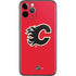 NHL Calgary Flames Solid Background iPhone 11 Pro Skin