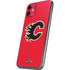 NHL Calgary Flames Solid Background iPhone 11 Skin