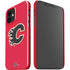 NHL Calgary Flames Solid Background iPhone 12 Mini Lite Case