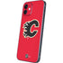 NHL Calgary Flames Solid Background iPhone 12 Mini Skin