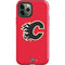 NHL Calgary Flames Solid Background iPhone 12 Pro Impact Case