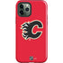 NHL Calgary Flames Solid Background iPhone 12 Pro Impact Case