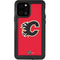 NHL Calgary Flames Solid Background iPhone 12 Pro Waterproof Case