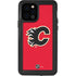 NHL Calgary Flames Solid Background iPhone 12 Pro Waterproof Case