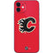 NHL Calgary Flames Solid Background iPhone 12 Skin