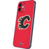NHL Calgary Flames Solid Background iPhone 12 Skin