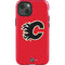 NHL Calgary Flames Solid Background iPhone 13 Impact Case