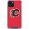 NHL Calgary Flames Solid Background iPhone 13 Mini Clear Case
