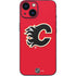 NHL Calgary Flames Solid Background iPhone 13 Mini Skin