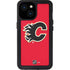 NHL Calgary Flames Solid Background iPhone 13 Mini Waterproof Case