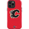 NHL Calgary Flames Solid Background iPhone 13 Pro Max Impact Case