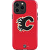 NHL Calgary Flames Solid Background iPhone 13 Pro Max Impact Case