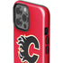 NHL Calgary Flames Solid Background iPhone 13 Pro Max Impact Case
