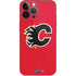 NHL Calgary Flames Solid Background iPhone 14 Pro Max Skin
