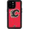 NHL Calgary Flames Solid Background iPhone 14 Pro Max Waterproof Case