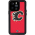 NHL Calgary Flames Solid Background iPhone 14 Pro Waterproof Case