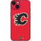 NHL Calgary Flames Solid Background iPhone 14 Skin