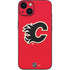 NHL Calgary Flames Solid Background iPhone 14 Skin