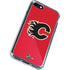NHL Calgary Flames Solid Background iPhone SE (2nd & 3rd Gen) Clear Case