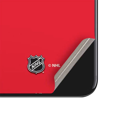NHL Calgary Flames Solid Background iPhone SE (2nd & 3rd Gen) Skin