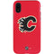 NHL Calgary Flames Solid Background iPhone XR Pro Case